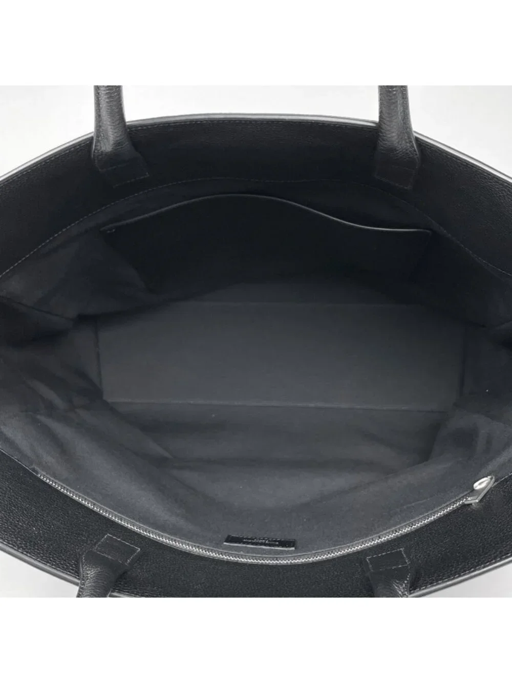 Saint Laurent Manhattan Tote Leather Black
